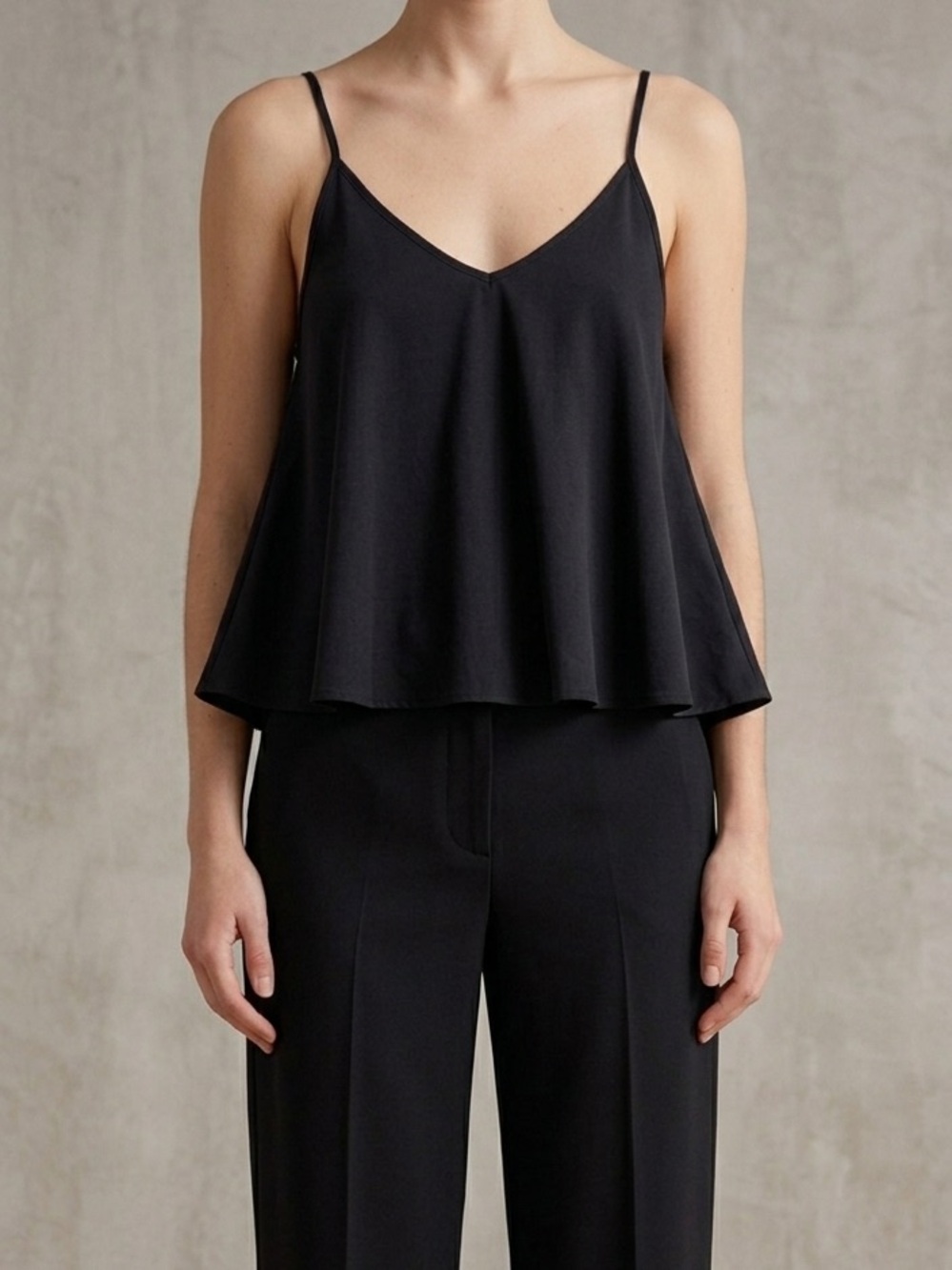 Black Spaghetti Strap Top